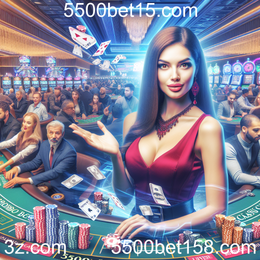 A Experiência Imersiva do Casino ao Vivo no 5500bet15.com